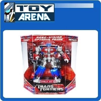 Transformers Movie Robo Vision Optimus Prime Target Exclusive Action 