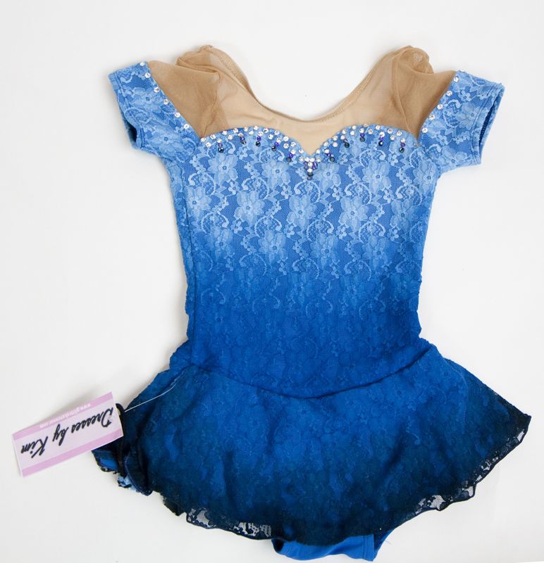 New Figure Ice Skating Baton Twirling Dance Dress Child Small  