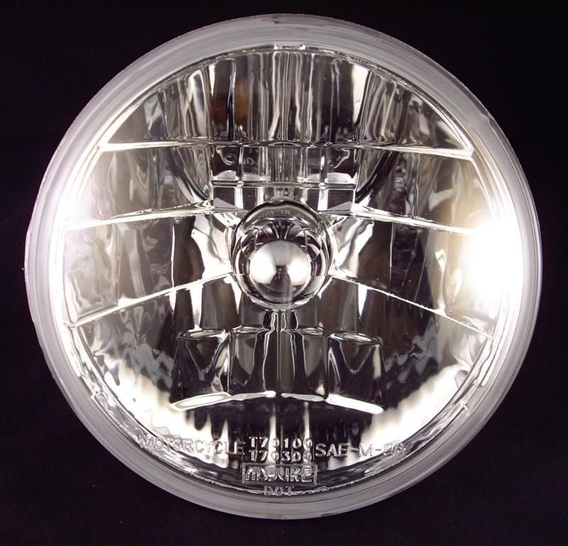 Motorcycle Headlight Diamond Cut Ice Bullet Adjure  