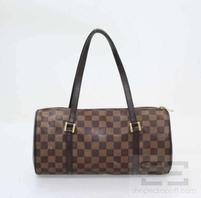 Louis Vuitton Damier Ebene Canvas Papillon 30 Handbag  