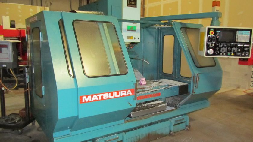 Matsuura MC 760 VX Vertical Machining Center, Click to view larger 