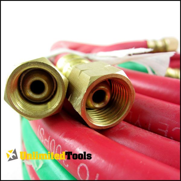   ID Oxygen & Acetylene Twin Welding Hose 300PSI Home/Business Welder